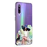 Oihxse Coque pour Samsung Galaxy A8 Plus 2018, Etui en Transparente Silicone TPU 3D Protection Bumper Ultra Mince Cristal Housse ...