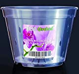 Orchidée Pots avec trous Cymbidium Orchidée Phalaenopsis Pot de fleurs d'intérieur en plastique transparent Vanda Lot de 4 pots de ...