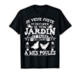 Papys Poules Jardinage Humour Cadeau Mamans Poules T-Shirt