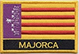 Patch à broder aux couleurs du drapeau de Majorque - Badge rectangulaire