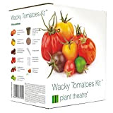 Plant Theatre Kit de Tomates Farfelues- 6 variétés insolites à cultiver soi-même - Idée cadeau
