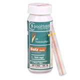 POOL Total Lot de 20 bandelettes de test de sel (NaCl), 0 à 7000 mg/l, (1)