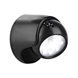 Proxinova Outdoor LED Security Lights Outdoor Motion Sensor PIR, Removable Sphere, Bright LED Floodlight 1000 Lumens, Wireless Battery Powered Outdoor ...