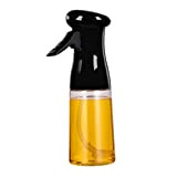 Pulvérisateur d'huile pour vinaigrette Dispentier Spray 210 ml Bouteille de pulvérisateur en plastique rechargeable pour salade, barbecue, boulangerie de cuisine, ...