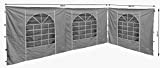 QUICK STAR 2 panneaux latéraux avec fenêtre en PVC 300 x 193 cm / 400 x 193 cm pour pavillon ...