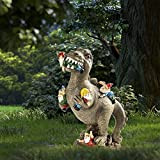 Ranoff GNOME Jardin Dinosaur Statue, Dinosaure Alimentaire Nains Statues de Jardin, Sculpture de Dinosaure de Jardin, Statue de résine Sculpture ...