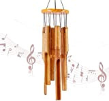 Rdutuok Carillon à vent en bambou - Carillon à vent en bois - Grand carillon à vent en bois - ...
