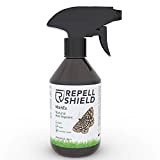 RepellShield Spray Anti Mites Textiles et Alimentaires - 250ml - sans Tache ou Résidu - Éloigne Les Mites et Papillons ...