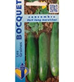 Sachet de graines de Concombre vert long maraîcher - 3 g - légume fruit - LES GRAINES BOCQUET