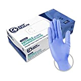 Safe Health Gants Jetables d'examen en Nitrile Taille S Bleu-pourpre | Boîte de 100 gants | Sans poudre Sans latex ...
