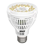 SANSI Lampe de Plante LED à Spectre Complet 15W E27,Lampe Horticole Blanc Lumière du Jour Lampe de Croissance à Cycle ...