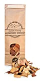 Smokey Olive Wood 500mL de copeaux de Bois d'amandier pour Fumer, Taille des copeaux 2cm - 3cm