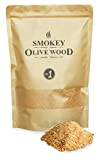 Smokey Olive Wood Sow-101 Amazon Farine en Bois d'olivier et hêtre Marron Gris