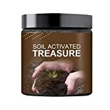Soil Activated Treasure, Organic Soil Amendment, Soil Plant Fertilizer Activation Treasure Activator, Premium Soil Activators, for Raised Garden Beds, Potting ...