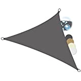 Sol Royal Voile d'Ombrage Triangulaire 4,2x4,2x6m Imperméable PES SolVision PS9 – Toile Protection Solaire et UV pour Pergola avec Fixation ...