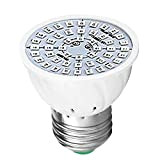 Spectre usine lumière usine lampe croissance de 80 LED de croissance des plantes Ampoule LED Full Spectrum E27