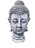 Stone and Style Figurine de Pierre Statue tête de Bouddha Shiva, sont expédiés, au Gel Jusque -30 °c, en Massif ...