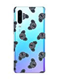 Suhctup Coque Comaptible pour Huawei Honor 7A,Transparent Silicone TPU Bumper Motif Animal Crystal Ultra Mince Etui Cover Antichocs Résistance Aux ...