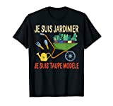 Tee Shirt Jardinier jardinage femme jardin humour cadeau Fan T-Shirt