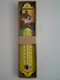 thermometre deco metal emaille pub banania tirailleur