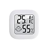 Thermomètre Hygromètre Intérieur,RUIZHI Mini Thermomètre Digital à Haute Précision Moniteur Température et Humidité Portable -50 ℃ ~ 70 ℃ pour ...
