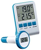 Thermomètre numérique de bassin et de piscine avec récepteur radio LCD, IPX8 [Infactory]