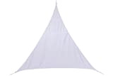 Toile Solaire Voile d'ombrage Triangulaire 2 x 2 x 2 m en Tissu déperlant - Coloris Blanc