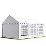 TOOLPORT 3x6 m Tente de réception/Barnum Blanc Toile de Haute qualité env. 500g/m² PVC