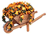 Traditionnel en bois rustique Décoration Brouette Pot de fleurs (100 cm)