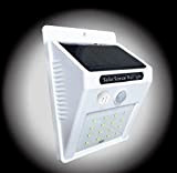 Trango 16 LED Lampe solaire applique murale lampe de sécurité avec détecteur de mouvement & capteur de luminosité pour voiture à/en ...