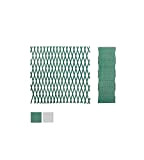 Treillage extensible en PVC 3 x 1 m Couleur vert
