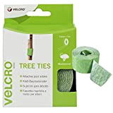 Velcro Marque Attaches Pour Arbres & Jardin Multi-Usages, Permet De Sécuriser Et Stabiliser Les Jeunes Arbres, Vert, 50 Mm X ...