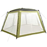 vidaXL Tente de Piscine Protection Solaire de Piscine Tente d’Evénements Jardin Extérieur Résistante aux UV Tissu 660x580x250 cm Vert