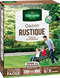 Vilmorin 4460415 Gazon Rustique, Vert, 3 kg