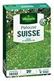 Vilmorin 4466912 Pelouse Suisse Pâquerettes, Vert, 5.8000000000000007 x 14.5 x 22 cm
