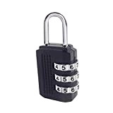 Vokmon Zeallowed Verrouillage de Combinaisons à 3 Chiffres Combinaison Mot de Passe Lock Zinc Alliage Security Lock Suitcase Coffre-Bagages Cabine ...