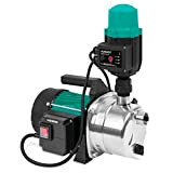VONROC Pompe Hydrophore/Automatique 1000W – 3500l/h – Pressostat Inclus – Protection Contre Le Fonctionnement à Sec - pour la pulvérisation ...