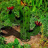 WESD Saguaro en métal coloré - Cactus Saguaro en métal - Sculpture de cactus en métal - Statue de cactus ...