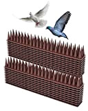 XDQQ Pics Anti Pigeon en Plastique 5,7 m, Pique Anti Pigeons pour Balcon, Pic Anti Oiseaux Installer Clôturesappuis de Fenêtre, ...