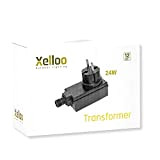 Xelloo® Transformateur 24V pour l'extension du Nombre de luminaires par Ligne d'éclairage - Convient à Tous Les Ensembles d'éclairage extérieur ...