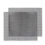 Yangbaga Grille Barbecue, Tapis de Cuisson R¨¦utilisable et D¨¦Coupable Grille Anti-adh¨¦SIF pour Yaourti¨¨res Barbecue Four Cuisson - 2pc (42 * ...