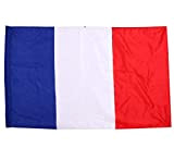 YJZQ Drapeau Francais Bannière Tricolore à Main pour fête National Le 14 Juillet Guirlande pour la fête Décor de Jardin ...
