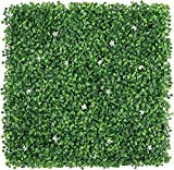 YZJL Clôtures décoratives Toile de Fond de Mur d'herbe Artificielle Murale extérieure Buis Verdure Ivy Barrière de confidentialité Mur Végétal ...