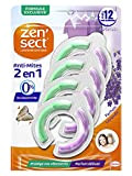 Zen'Sect Mites Textiles – Crochets 2en1 (4 Crochets) – Anti-Mites Textiles – 3 mois de protection par crochet