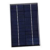 Zerodis Mini panneau solaire 4,2 W 12 V / 350 mA portable en polysilicon avec panneau solaire, module d'alimentation DIY ...