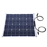 Zerone 50 W Énergie Solaire Panneau photovoltaïque kit 12 V polycristallin Module Eco-Worthy Chargement de la Batterie pour Yacht RV ...