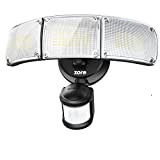 ZOFO 6000LM Projecteur LED Détecteur de Mouvement, Spot Exterieur Puissant Avec Détecteur, Lumière de Sécurité LED, Projecteurs LED Extérieur, Eclairage ...