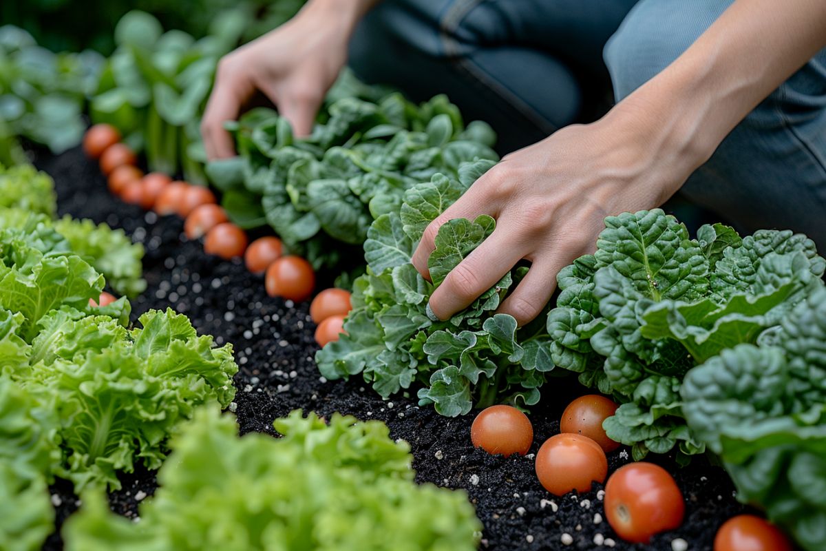 Création d'un potager bio dans son jardin