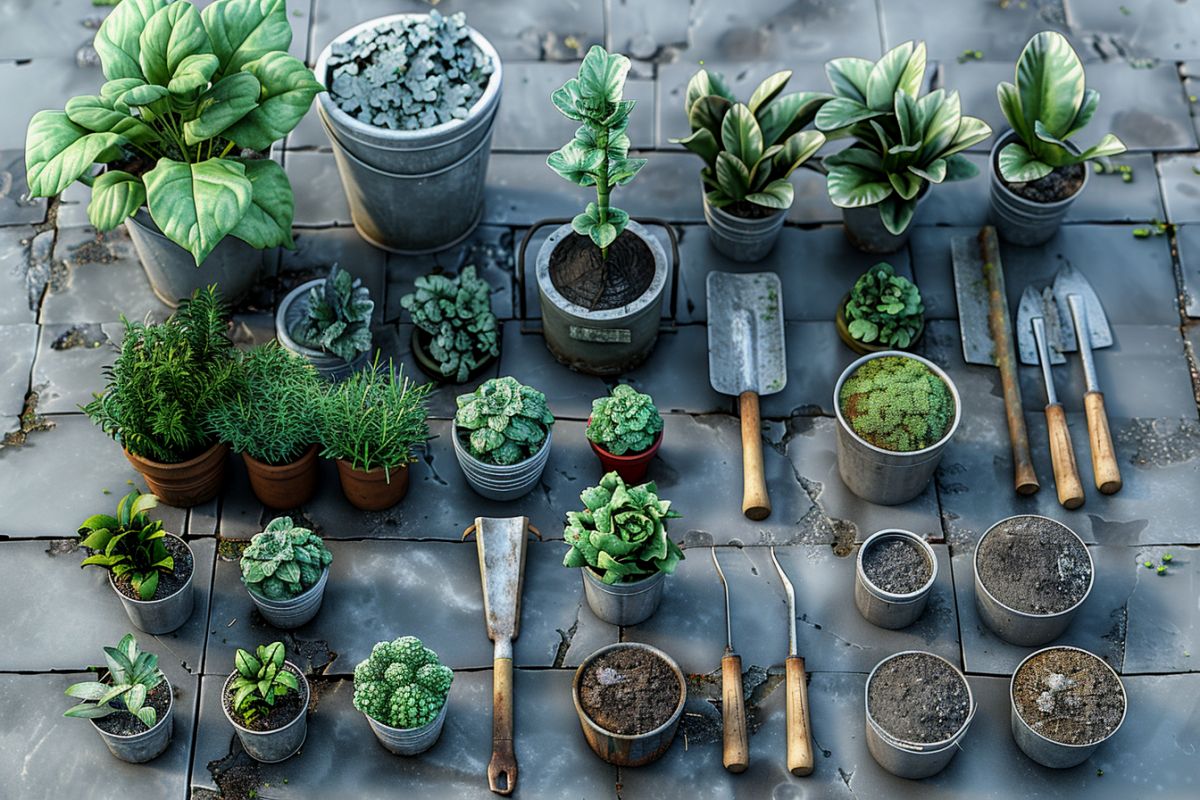 Équipements spécialisés pour le potager