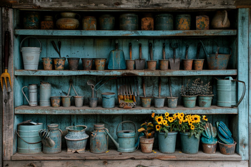 Entretien et rangement des outils de jardin